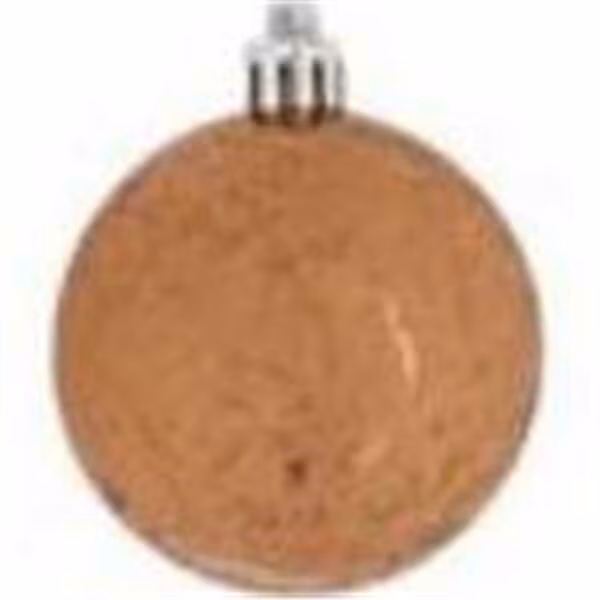 4 in. Mocha Shiny Mercury Christmas Ornament Ball, 6PK